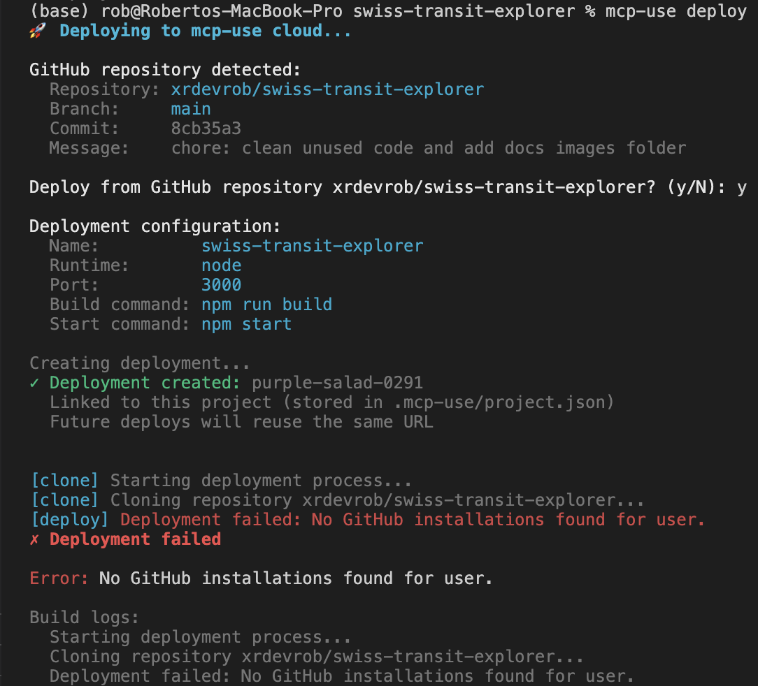 mcp-use deployment issue